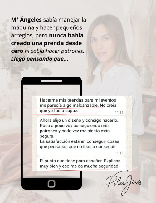 Testimonio Crea tus prendas 3